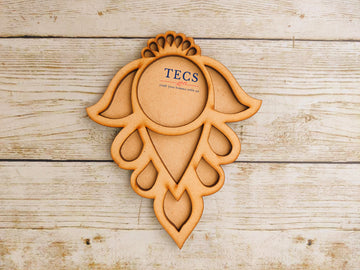 Floral Paisley Tea Light Candle Holder